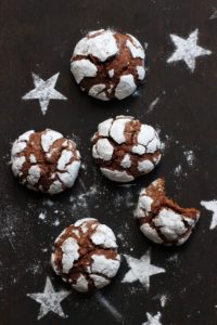 Snowcap Cookies - Einfache Schokoladenkekse ohne Ausstechen Mrs Flury