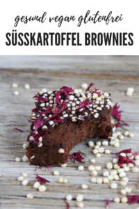 Gesunde Süsskartoffel Brownies vegan glutenfrei Mrs Flury Rezept gesund