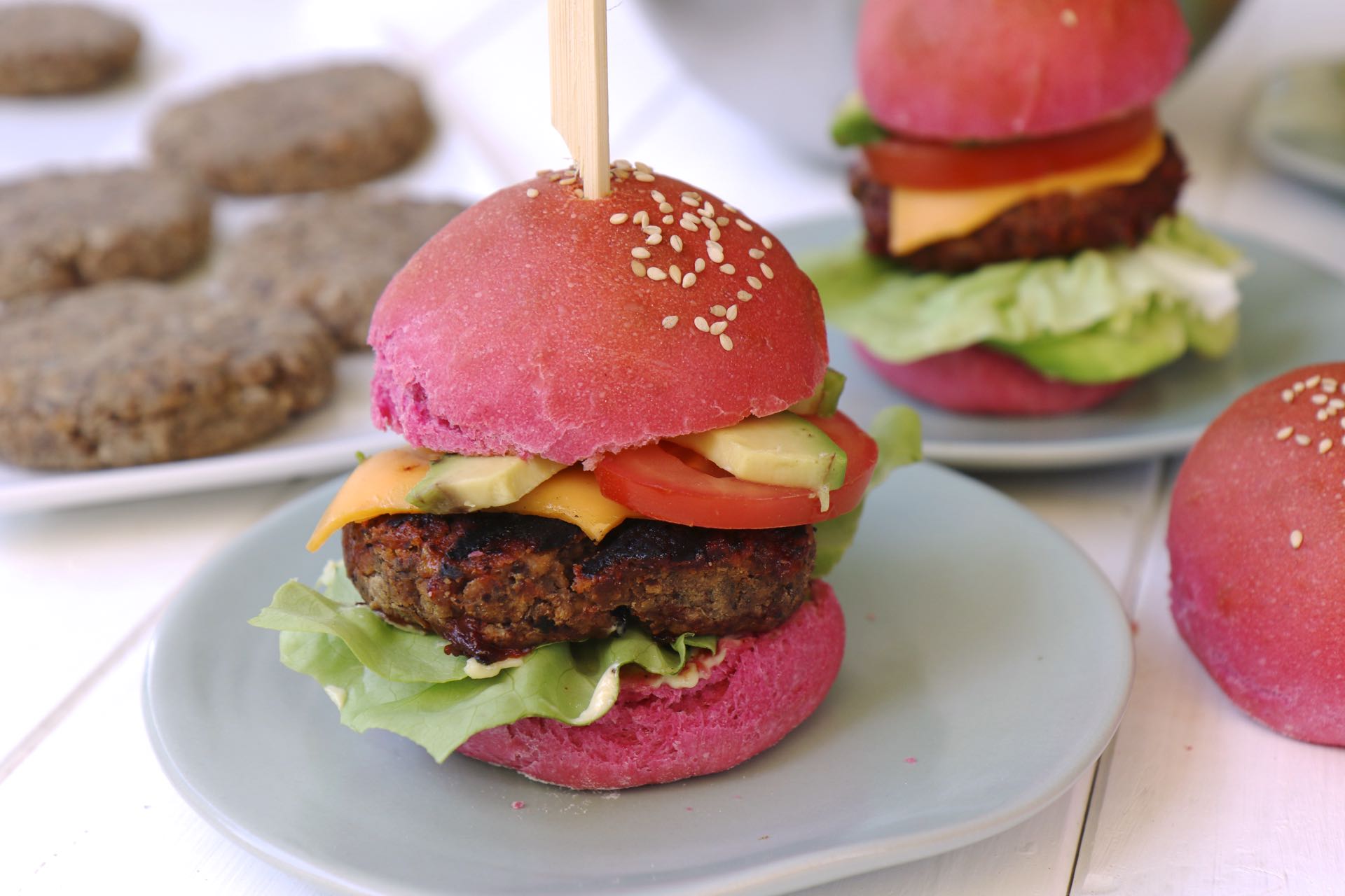 Vegane Burger Patties aus Bohnen - gesund und lecker - Mrs Flury