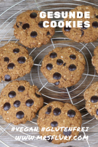 Gesunde Chocolate Chip Cookies vegan & glutenfrei Mrs Flury