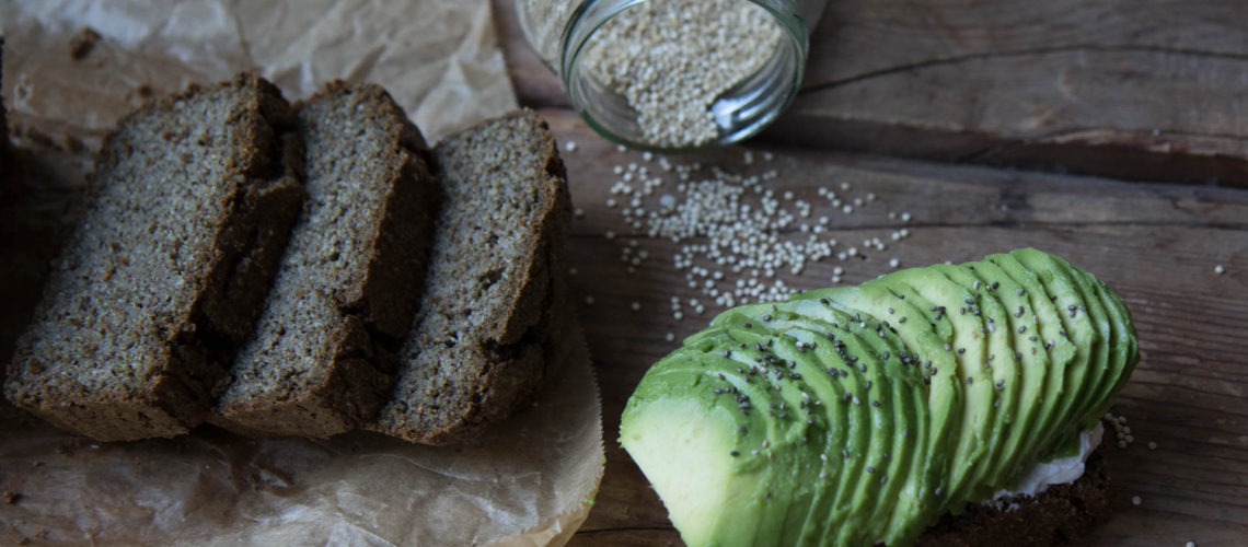 Zucchini Quinoa Brot low carb Rezept Mrs Flury