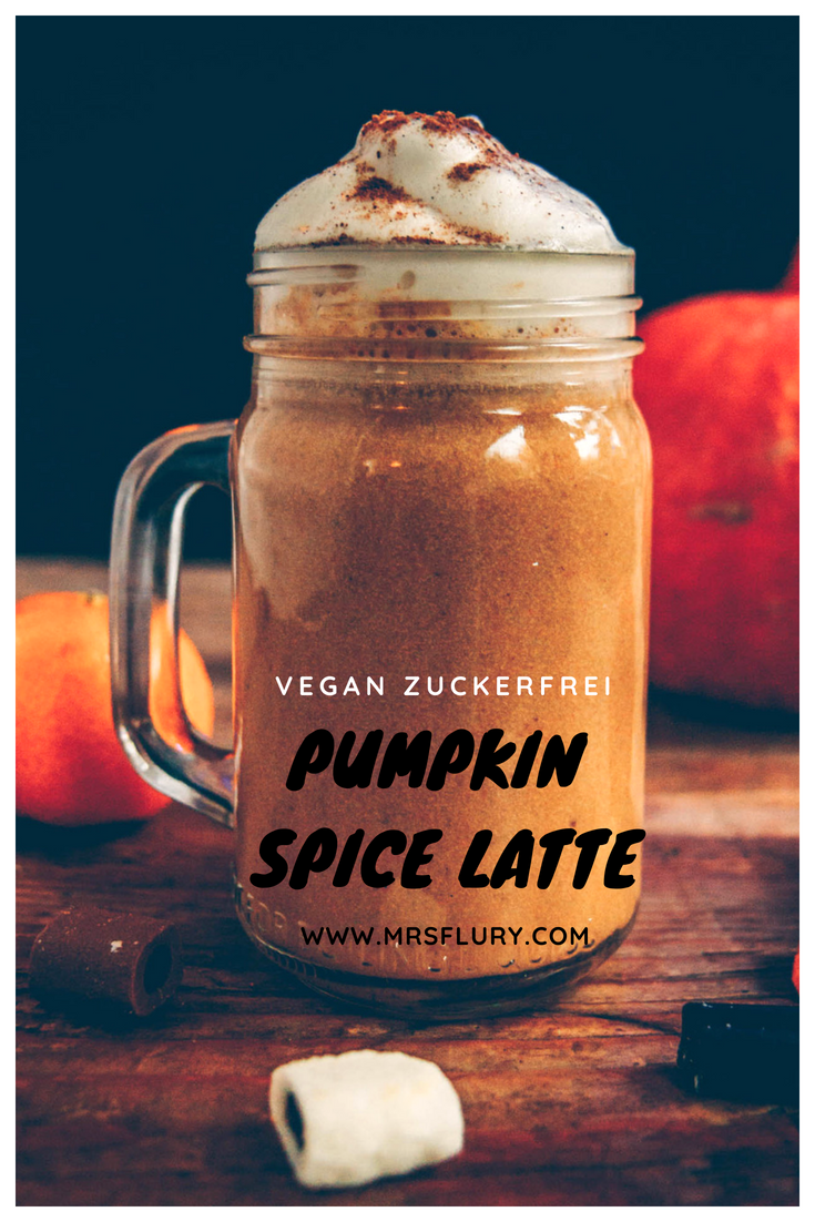 Pumpkin Spice Latte vegan Mrs Flury