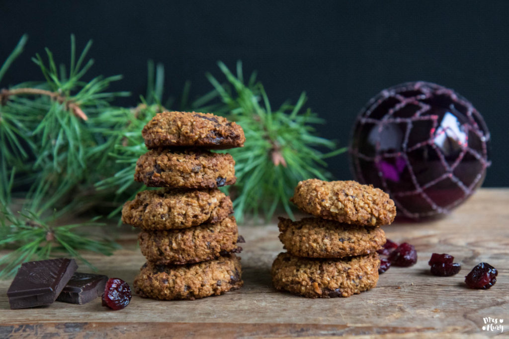 Gesunde Haferflocken Cookies - vegan backen - Mrs Flury