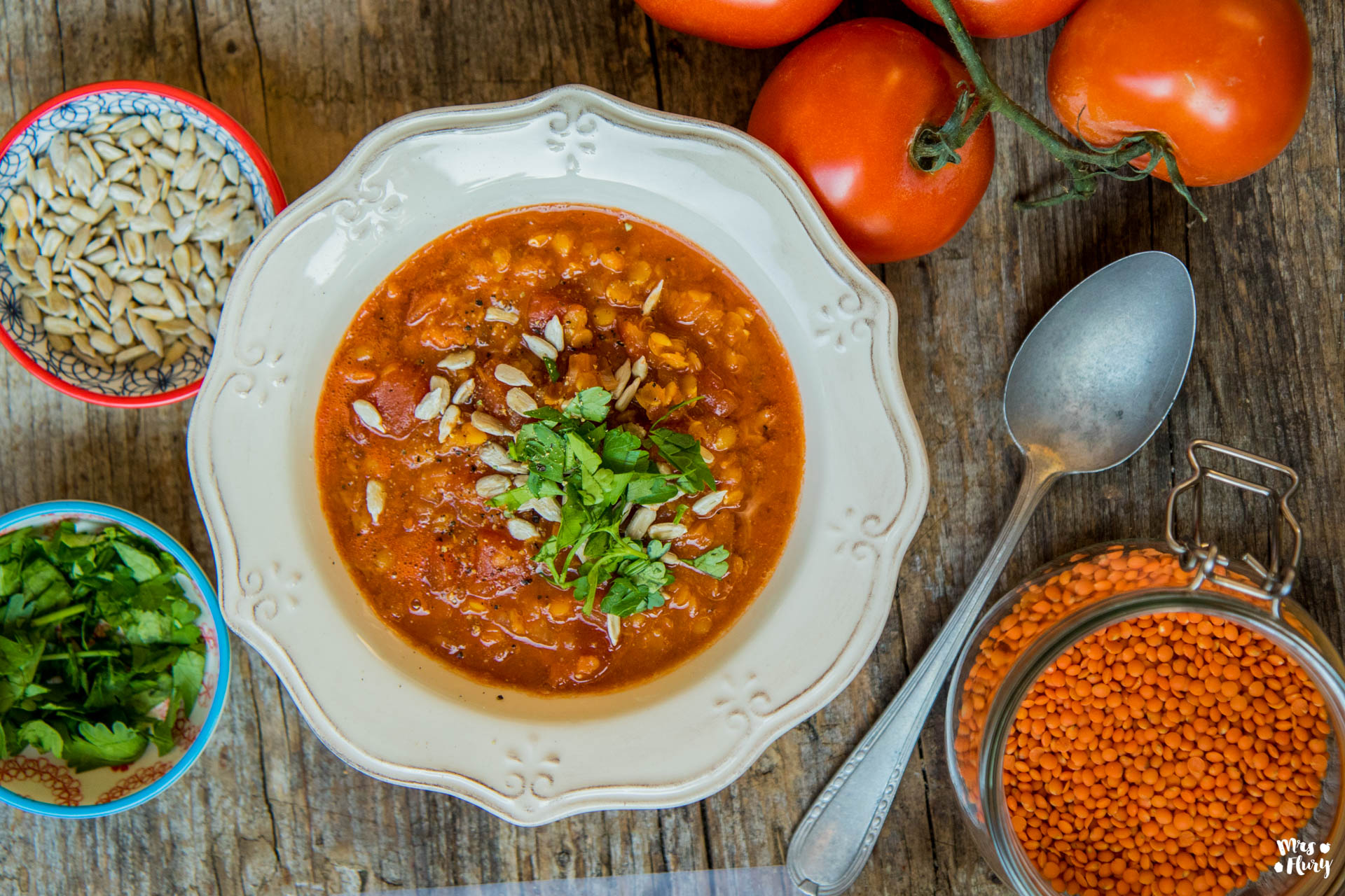 Linsen-Tomatensuppe – vegan und proteinreich | Mrs Flury - gesund essen ...