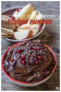 Schoko Hummus - Gesundes Nutella Mrs Flury