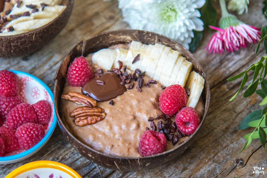 Schoko Pudding Oats - Lecker und sättigend! - Mrs Flury - gesunde Rezepte