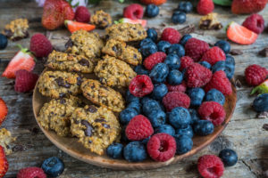 Gesunde Frühstücks Cookies vegan nur 4 Zutaten Mrs Flury