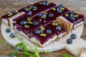 Raw Blueberry Cheesecake vegan