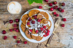Vegane Protein Pancakes mit Quinoa