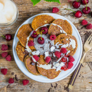 Quinoa Protein Pancakes vegan