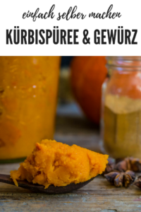 Kürbispüree und Pumpkin Spice selber machen