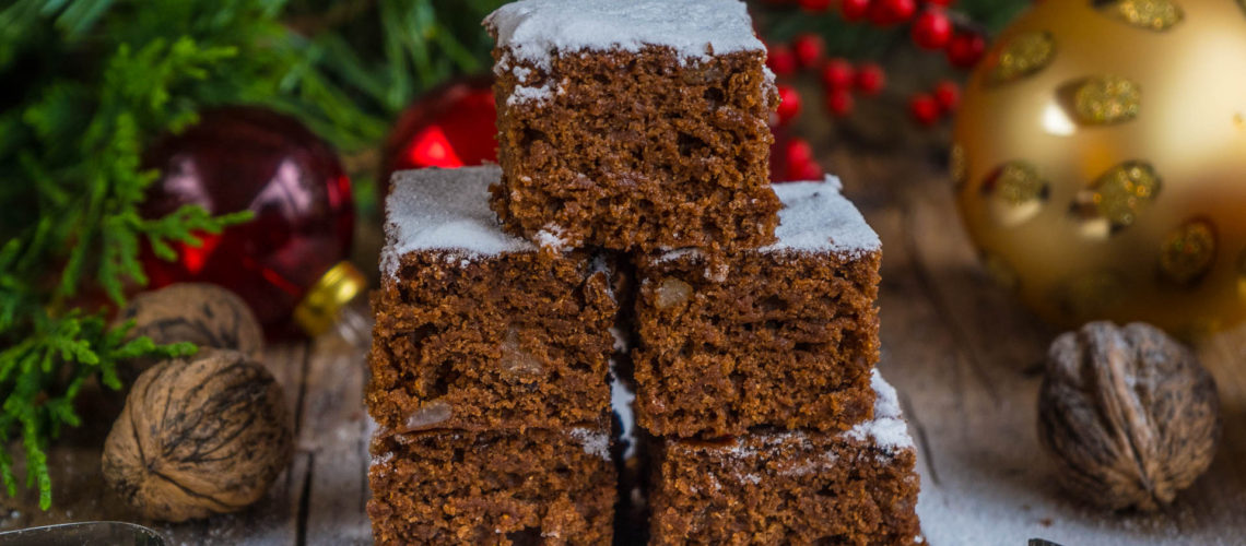 Gesunder Lebkuchen vom Blech vegan Mrs Flury