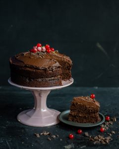 gesunder Paleo Schokoladenkuchen Mrs Flury