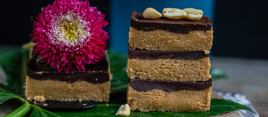 Erdnussbutter Riegel low carb Mrs Flury