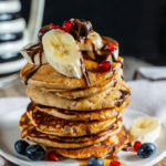 American Pancakes Rezept vegan Mrs Flury