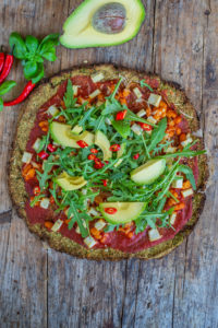 Brokkoli Pizza Boden vegan glutenfrei low carb Mrs Flury