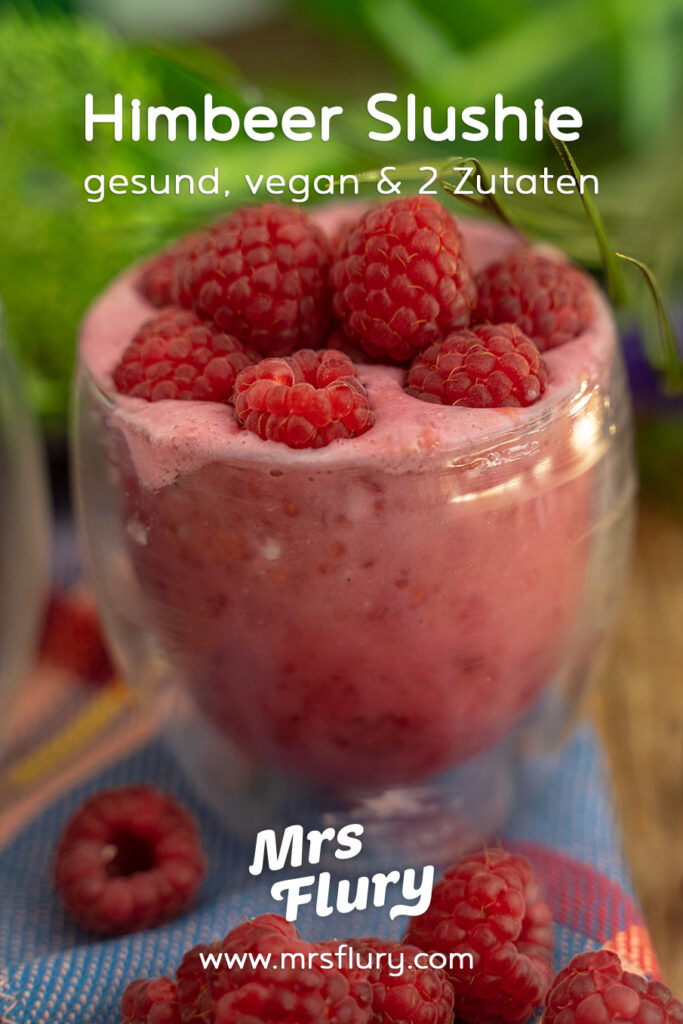 Slushie Eis - 2 Zutaten gesund & vegan Mrs Flury