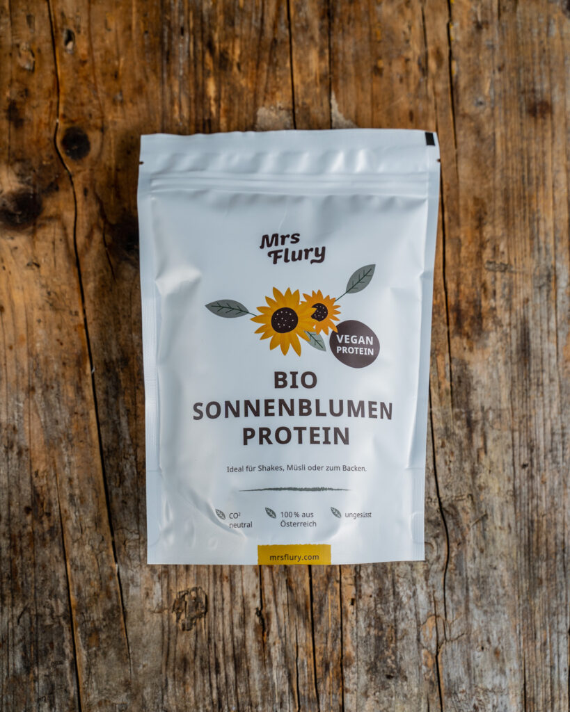 Bio Sonnenblumen Protein vegan Mrs Flury