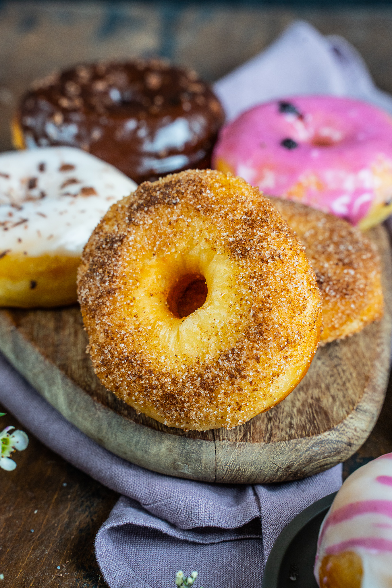Vegane Donuts Rezept einfach und luftig Mrs Flury