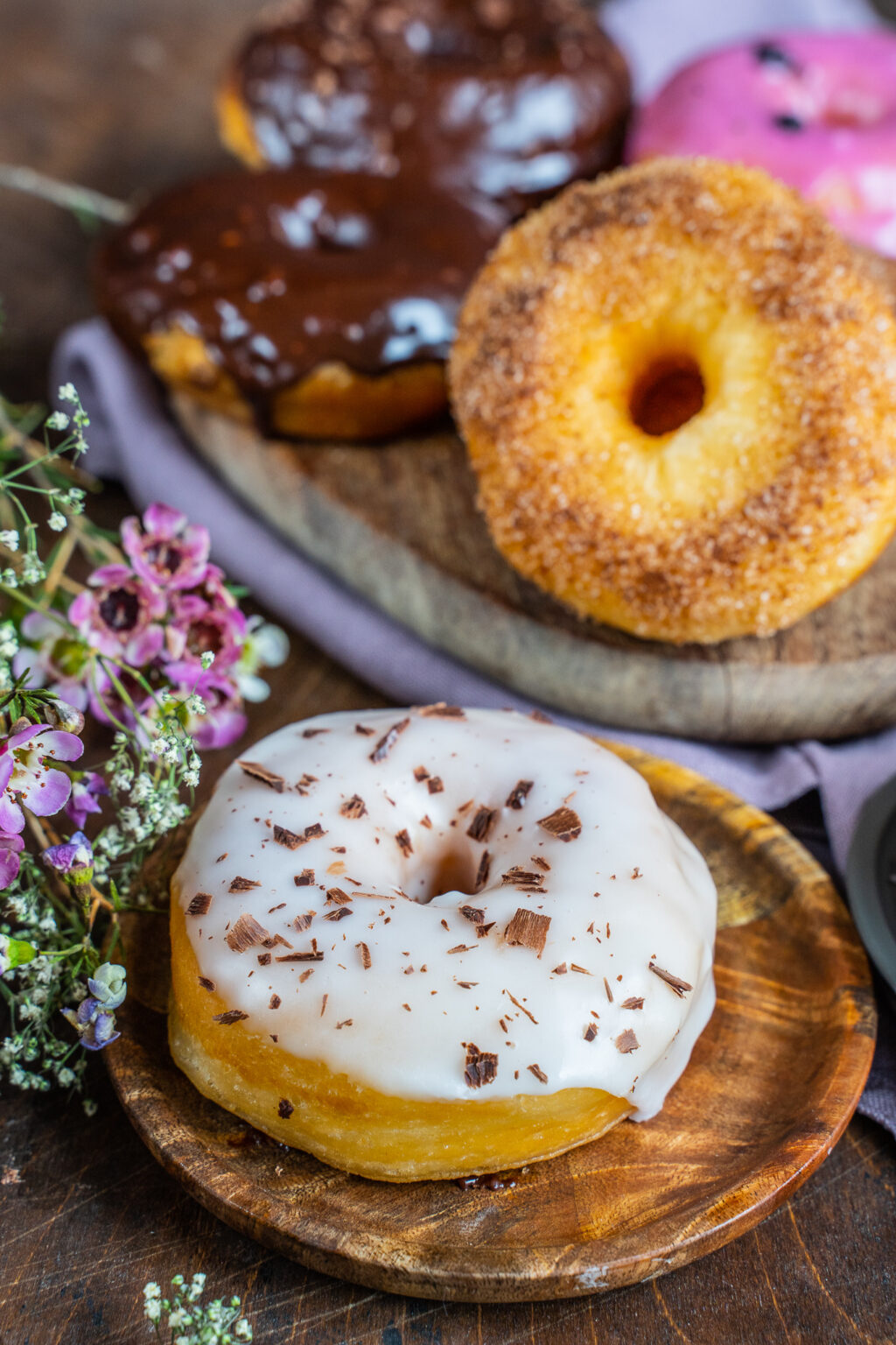 Vegane Donuts Rezept einfach und luftig Mrs Flury