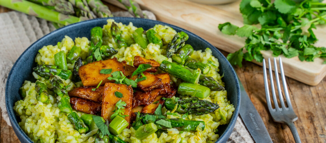 Spargelrisotto Vegan Mrs Flury Spargel