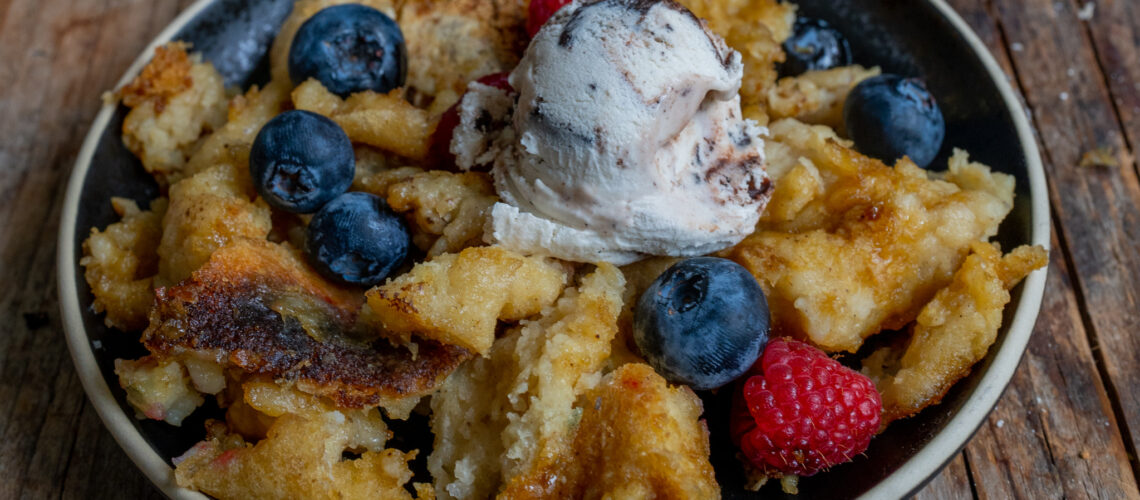 Veganer Kaiserschmarrn /Kaiserschmarren Rezept Mrs Flury