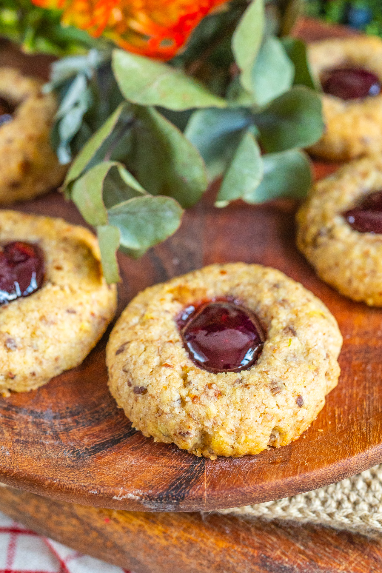 Linzer Törtchen Kekse - vegan &amp; glutenfrei - Mrs Flury - gesunde Rezepte