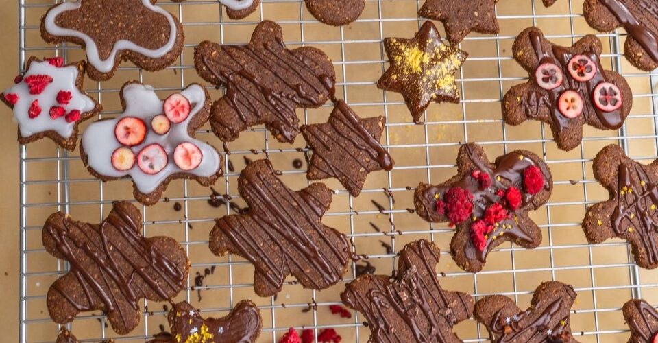 Gesunde Protein Lebkuchen - vegan & glutenfrei - Mrs Flury Rezept