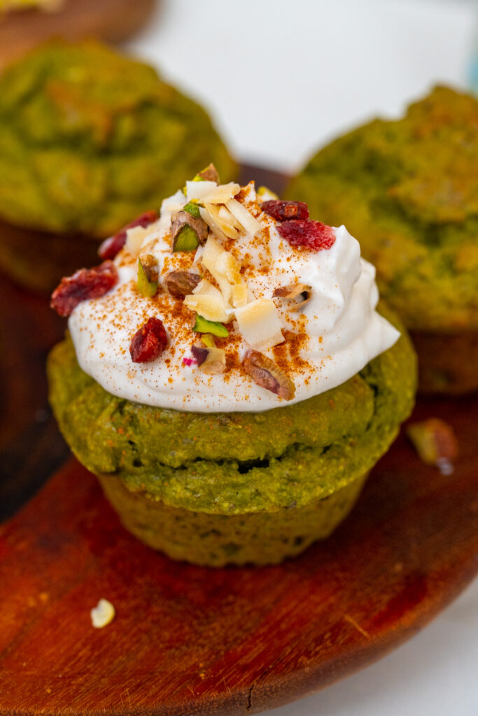 Green Smoothie Muffins gesund und vegan Mrs Flury