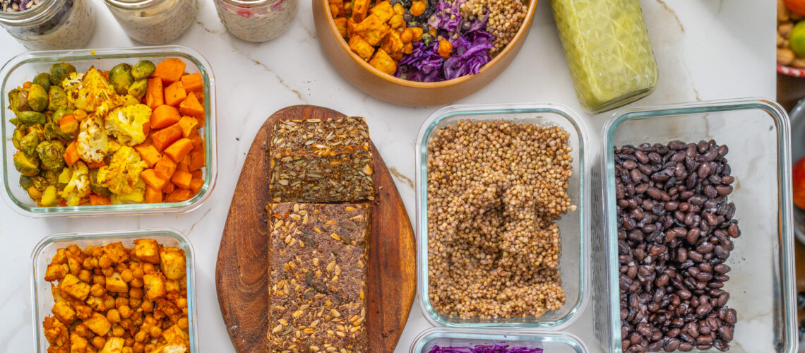 Meal Prep - gesund und vegan vorkochen Mrs Flury Rezepte