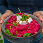 Rote Beete Pasta vegan - Pink Protein Pasta Sauce Mrs Flury