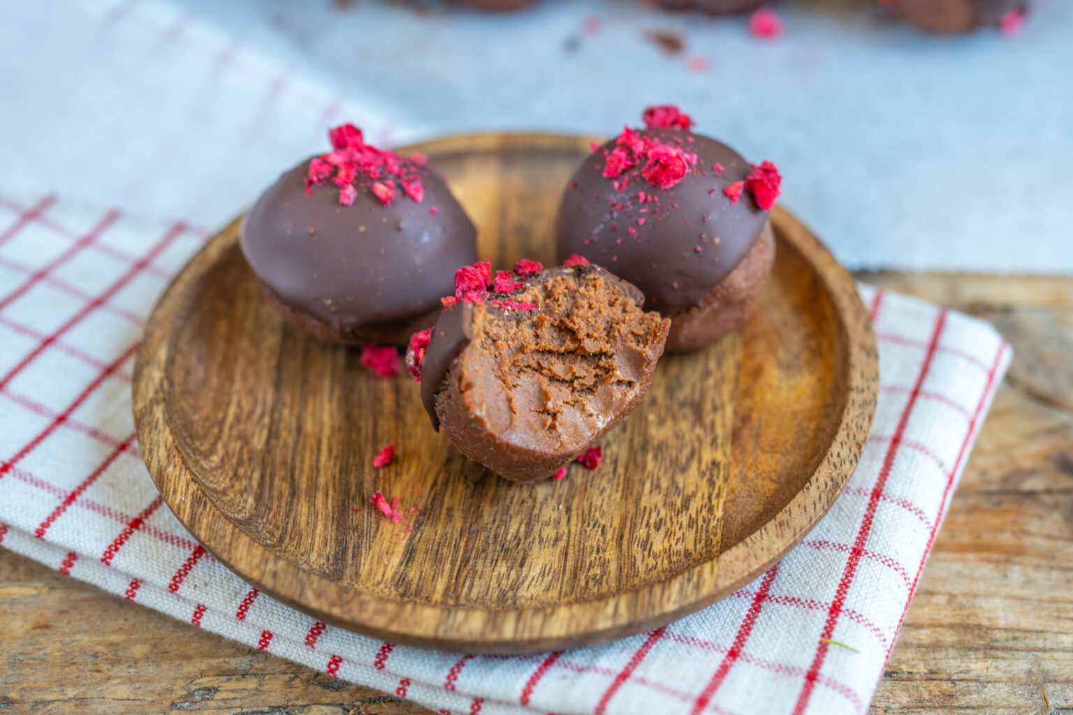 Gesunde Kichererbsen Trüffel - vegan 4 Zutaten - Mrs Flury