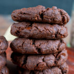 Schokoladen Cookies vegan - Double Chocolate Cookies Rezept Mrs Flury