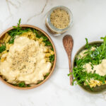 Cremige weisse Pastasauce, vegan und proteinreich, Weisse Sauce Mrs Flury