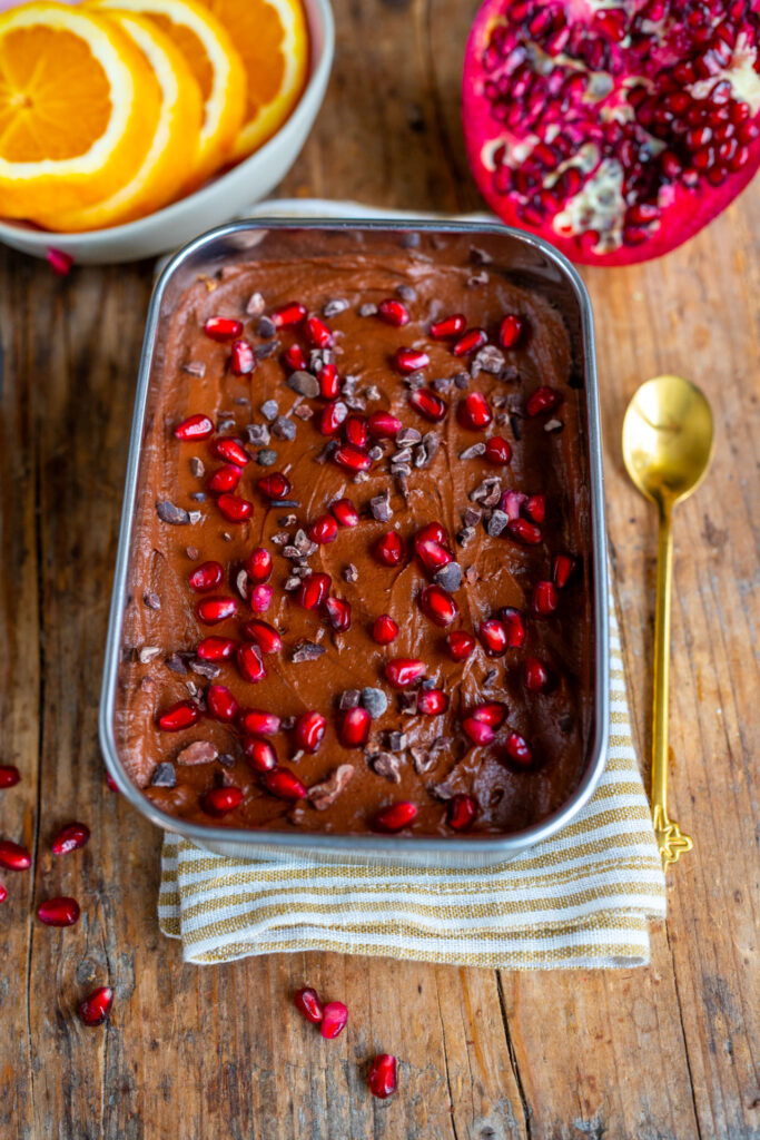 Lebkuchen Baked Oats gesund und vegan Mrs Flury