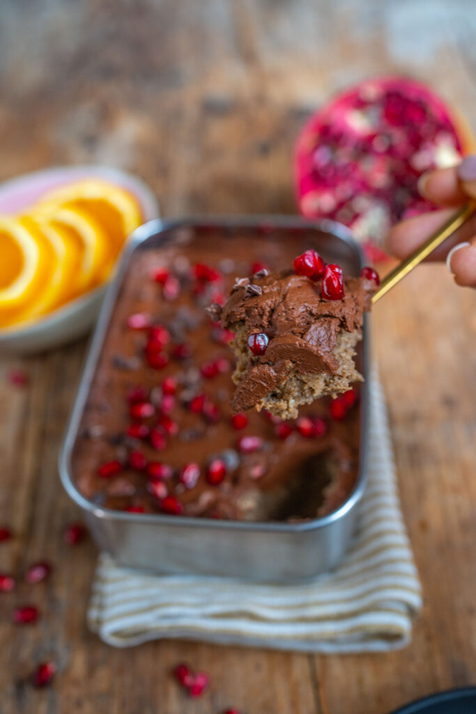 Lebkuchen Baked Oats gesund und vegan Mrs Flury