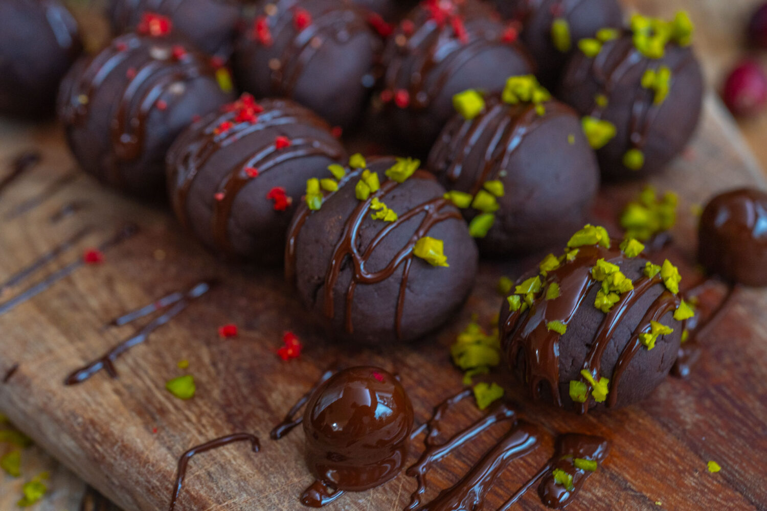 Marroni Trüffel - 4 Zutaten Rezept - Mrs Flury - gesunde Rezepte