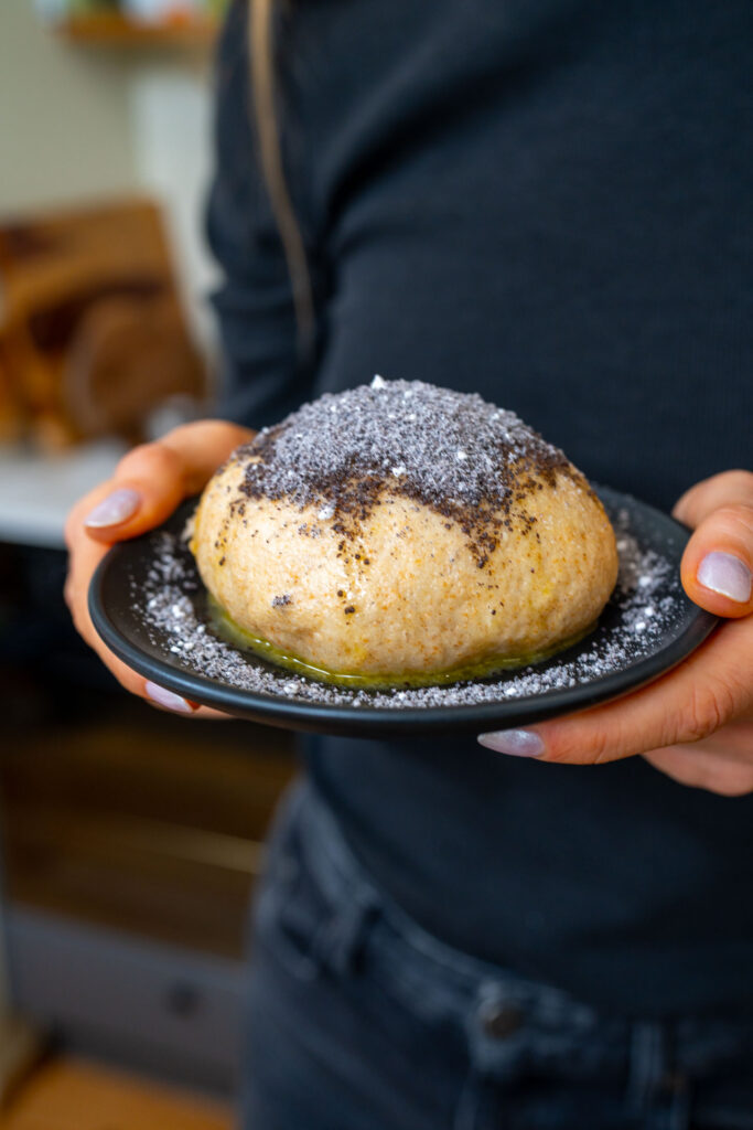 Germknödel Rezept Mrs Flury - gesund und vegan