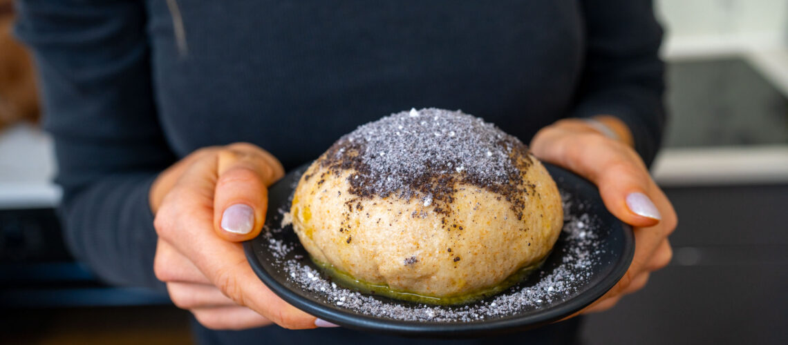 Germknödel Rezept Mrs Flury - gesund und vegan