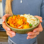 Blumenkohl Linsen Curry Rezept gesund und vegan - One Pot Gericht Mrs Flury