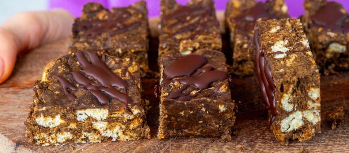 Protein Crispies vegan und glutenfrei mit 5 Zutaten Mrs Flury