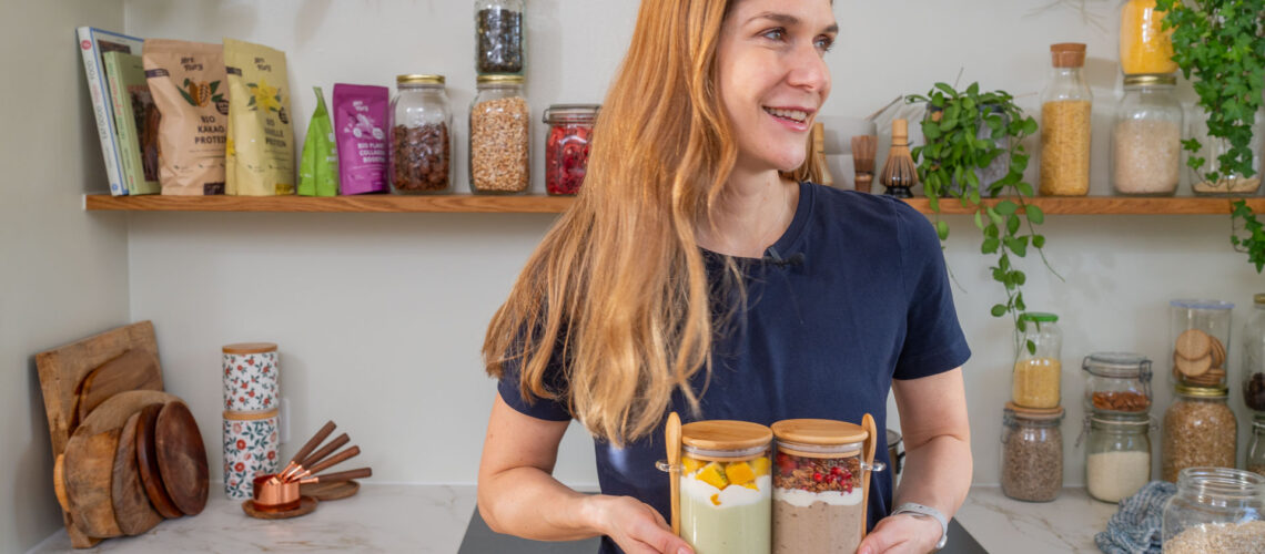 Protein Blended Oats Rezept gesund & vegan Mrs Flury