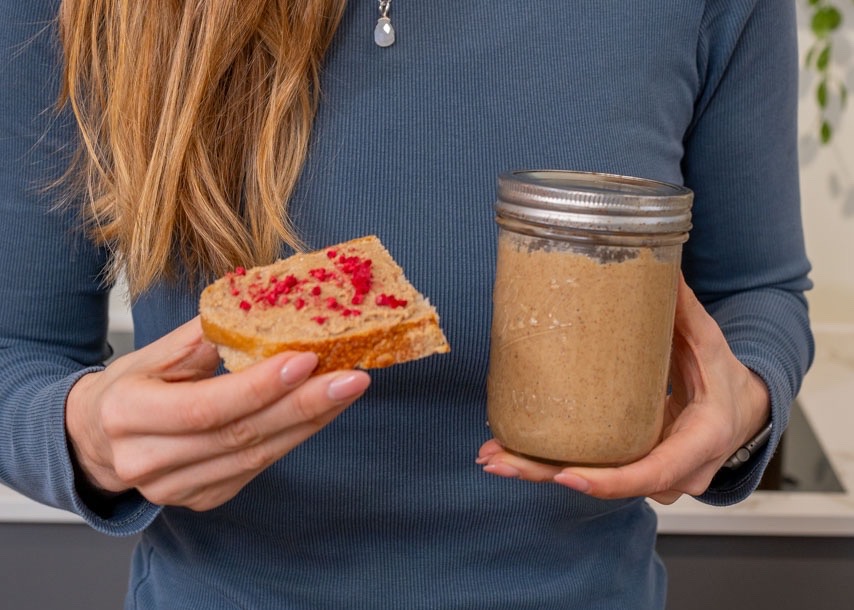 Cookie Dough Nussbutter Mrs Flury Nussmus gesund und vegan