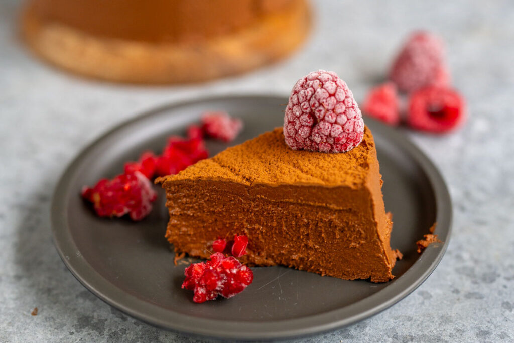Schoko Mousse Torte aus 2 Zutaten - Mrs Flury - gesunde Rezepte