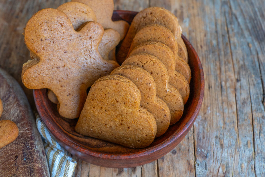 Gesunde Lebkuchen-Kekse - Weihnachtsplätzchen Rezept gesund Mrs Flury
