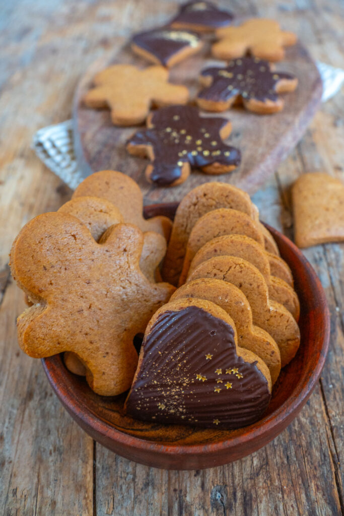 Gesunde Lebkuchen-Kekse - Weihnachtsplätzchen Rezept gesund Mrs Flury