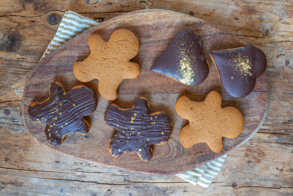 Gesunde Lebkuchen-Kekse - Weihnachtsplätzchen Rezept gesund Mrs Flury