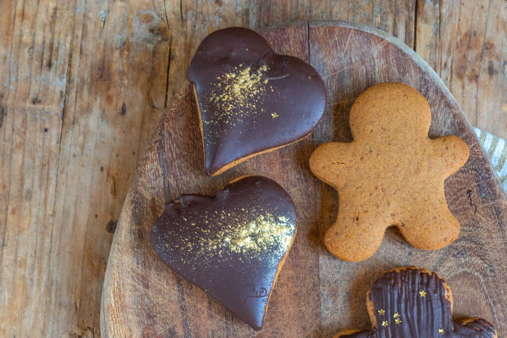 Gesunde Lebkuchen-Kekse - Weihnachtsplätzchen Rezept gesund Mrs Flury