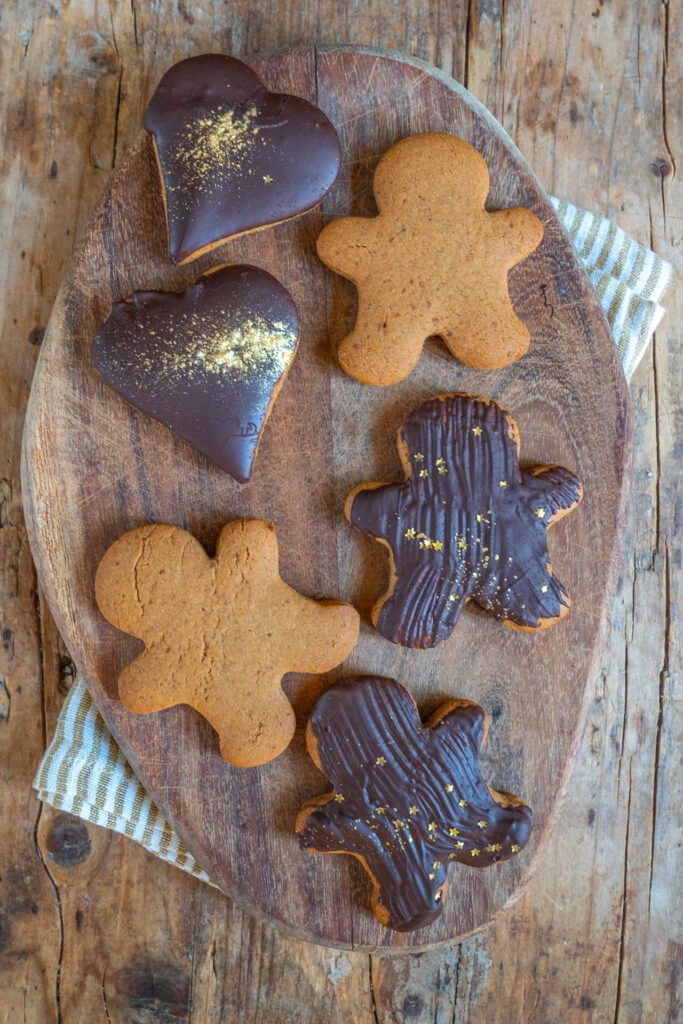 Gesunde Lebkuchen-Kekse - Weihnachtsplätzchen Rezept gesund Mrs Flury