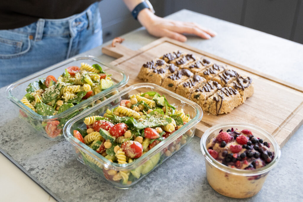 Proteinreiches Meal Prep - 3 Gesunde Rezepte zum Vorbereiten vegan Mrs Flury